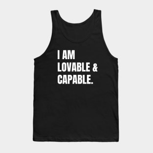 Positive affirmations for women Tank Top